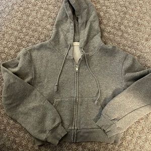 Cropped Hooded Jacket